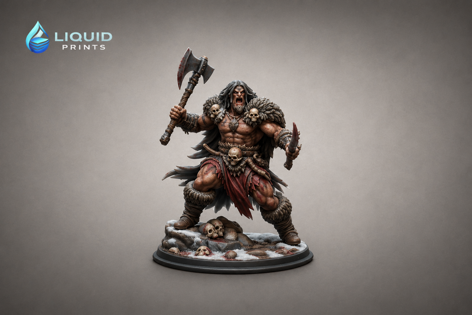 Gorak Skullcleaver – Barbarian