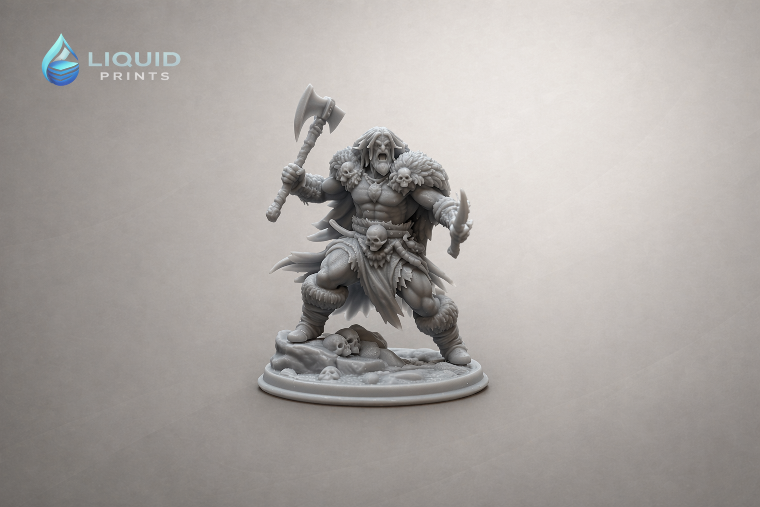 Gorak Skullcleaver – Barbarian